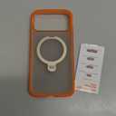 TORRAS Ostand Q3 Air for iPhone 17 Pro Max Case with 360 Magnetic Stand, Fit for MagSafe, MilGrade Drop Tested, Camera Control Button, Shockproof Phone Case for iPhone 17 Pro Max 6.9", Horizon Orange