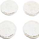 Sand Dollar Coaster Set,  Color White Shape Round, 
Item Dimensions L x W	4"L x 4"W