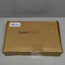 Moinchore 40 Pack Small Christmas Paper Bags with Handles Christmas Goodie Gift Bags with Bow Ribbon 5.5 x 2.4 x 4.7 Inches Xmas Candy Goodies Mini Sack(Red,Poinsettia)