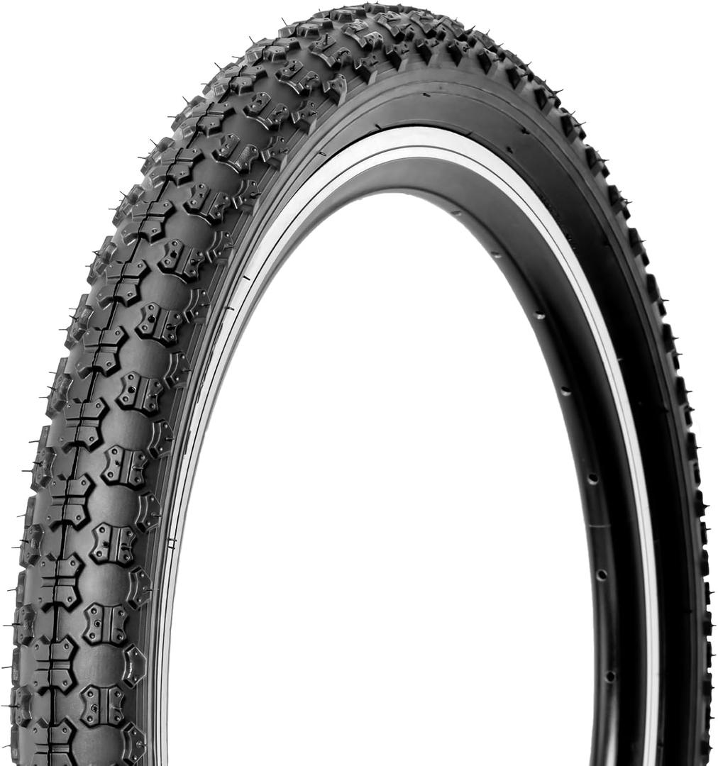 MOHEGIA Kids Bike Tire: 12.5/14/16/20 x2.125 Inch Folding Replacement Bicycle Tire,Compatible with BMX, MTB and Children Racing