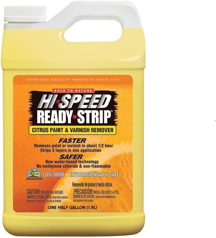 Sunnyside Corporation 65664 Hi-Speed Ready-Strip Citrus Paint & Varnish Remover Quart Trigger Spray, 1/2 Gallon, 64 Fl Oz