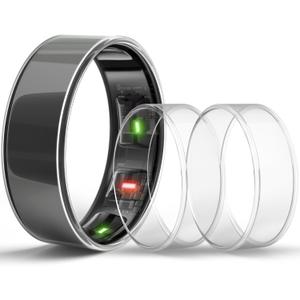 Ring Cover Compatible with Oura Ring Gen 4/Oura Gen 3, Durable Scratch-Resistant TPU Protecter for Women Men for Gym and Working Out (3 Clear, Size 11)