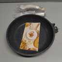 CAROTE Nonstick Frying Pan Skillet,Non Stick Granite Fry Pan Egg Pan Omelet Pans, Stone Cookware Chef's Pan, PFOA Free,Induction Compatible(Classic Granite, 8-Inch) (Black)