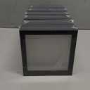 Shadow Box Frame - 5x5 Square Frame Display Case, Small Deep Display Case for Wall Mountable Display Box for Medals, Photos, Dried Flowers (6 Pcs /Black, 5"x5")