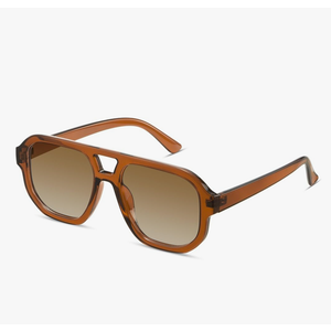livho Trendy Polarized Square Aviator Sunglasses Women Men Square Eyewear Frame, Retro Sun Glasses for Women Men 2025 Shades