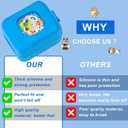 3 x MGZNMTY Silicone Case for Bitzee Magicals Interactive Toy Digital Pet and Case, Protective Skin Cover for New Bitsy Electronic Virtual Pet (Magic Blue)