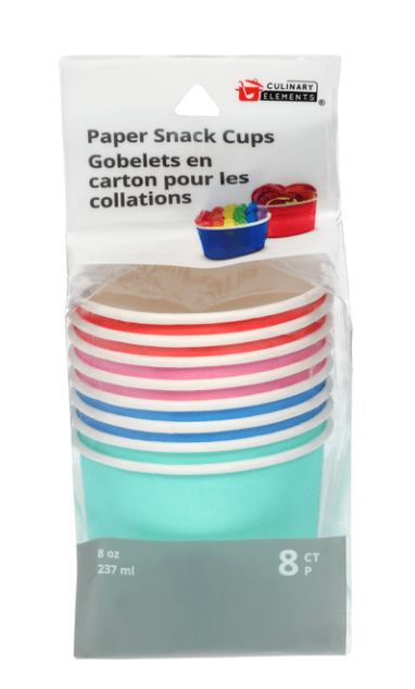 Culinary Elements Paper Snack Cups
8 oz
• 8 x 8 oz