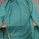 PRETTYGARDEN Women's Fall Wedding Guest Cocktail Midi Dresses Elegant Long Sleeve Bodycon Ruched Dress Fashion Clothing
Size Small