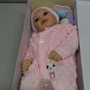 BABESIDE Reborn Baby Dolls Sunny - 17Inch Cute Soft Vinyl Realistic Baby Doll Poseable Smiling Real Life Baby Dolls with Complete Accessories for 3+ Years Old Gifts