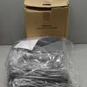 XXXL 78L Under Bed Storage with Wheels, Rolling Storage Containers with Clear Lid & Label, Heavy-Duty Metal Frame, Easy Pull-out, Underbed Storage Bins for Clothes, Shoes, Blankets, and Toys, 2 Pack