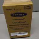 Bobrick Surface-Mounted Soap Dispenser - Satin-Finish Stainless Steel, 40-fl oz Capacity, Manual Liquid Soap Dispenser with Low Soap Indicator, Top Fill, Vandal-Resistant, Wall-Mounted Design (B-2112) (3.5"L x 8"W x 4.75"H)