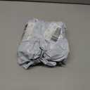 2 x 4pcs Single Stainless Steel Cup Holder, Silver Drop-in Anti-Spill Storage Solution or Replacement Item (8.00X8.00X5.60CM)