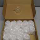 Suclain 16 Pcs Small Glass Creamer Pitcher with Spout Milk Frothing 2.3 oz Mini Milk Pourer Small Glass Pitcher with Handle Carafe Coffee Mug Pot Tea Frother Cup for Table Serving Kitchen