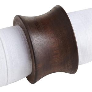 Rustic Napkin Rings Set of 6, Wooden Napkin Holders for Dining Tableware, Napkin Rings Bulk, Dinning Table, Everyday, Wedding, Anniversary Festival Baptism Thanksgiving Party of Table Setting