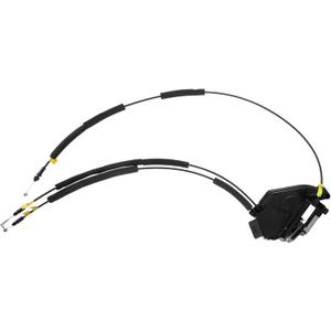 Motoforti Front Left Side Door Latch Actuator with Cable Assembly Fit for Nissan Pathfinder L4 2.5L V6 3.5L - Pack of 1 Black Long-lasting