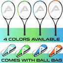 AMA SPORT Tennis Racket - Pre-Strung Light Balance 27 inch Tennis Racquet for Women and Men