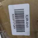 Door Threshold Ramp 4" Rise Door Ramp Aluminum Entry Ramp or Doorways Rated 800 lbs Load Capacity forWheelchair Scooters Power Chairs Walkers Metallic