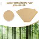 3 x Coffee Filters 2 Cone Paper for Stanley Coffee Maker, 100pcs Unbleached #2 Filter for Stanley Perfect Brew Pour Over Set