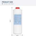 51300C Water Replacement Filter Compatible with Elkay 51300C EWF3000, and Ezh20 Bottle Filling Station, 3000 Gallon Water Filter Replacement for ERF750, 51299C, 55898C (No Chip) 1 Pack
