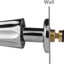 DANCO Bathtub and Shower 3-Handle Remodel/Rebuild Trim Kit for Gerber Faucets | Knob Handle | 11B-1H, 11B-1C, 11B-4D | Chrome (39617)