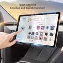 Ailun Glass Screen Protector for Tesla Model Y Juniper 2025 / Model 3 2024 Highland Center Console Dashboard Touchscreen [15.4 Inch] with Auto Alignment Tool + Armrest Box Screen Protector [8 Inch]
