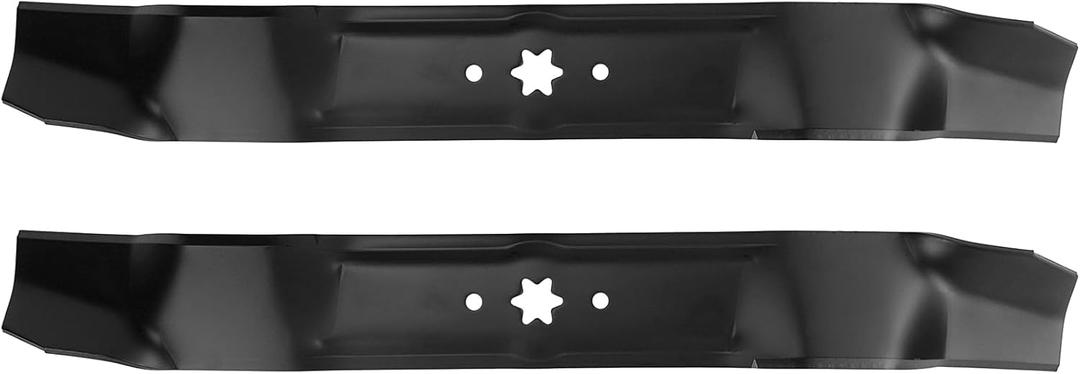 SCITOO 2 Pack Lawn Mower Blade, 42 inches Replacement Mower Blades Compatible with Cub Cadet 942-04126 LT1040 LT1042 RZT42