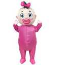 96 Inch Giant Inflatable Baby Costume, Blow Up Baby Costumes for Adults Costume Gender Reveal, Halloween Costume Kids Shower Party Cosplay Party
