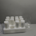 48 Pcs Glass Cylinder Vases Set (4/6/8/10 Inch)  Modern Flower Vases for Centerpieces, Bud Vase Arrangements & Floating Candles  Wedding/Christmas/Home Decor Essentials