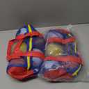 Neliblu Set of 5 Foam Balls for Kids - Toddler Toys Set with Soccer, Basketball, Football, Baseball, and Tennis - Soft Indoor and Outdoor Baby Balls for Toddlers - Kids Outdoor Toys for Active Play