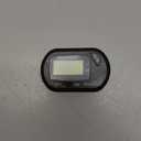 AQUANEAT Reptile Thermometer Hygrometer Digital Display Temperature and Humidity Moniter for Reptiles Rearing Box with Suction Cup (1 Pack)