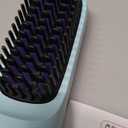 Go Brush Pro, 2026 Cordless Hair Straightener Brush 3 Adjustable Temperature Portable USB Charging Straightener Suitable for All Hair Types (Blue)