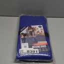 ClearSpace Heavy Duty Moving Bags or Storage Bag  Large Moving Boxes with Backpack Straps, Zippers & Handles  Perfect for Moving, College Dorm, Traveling, Camping, Christmas Decorations, 2 Pack (Blue)