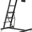 VEVOR Top Automotive Creeper, with Adjustable Height 49.6" to 75.6", 400 LBS Capacity High Creeper, 4 Swivel Caster Wheels, Heavy Duty Creeper for Auto Repair and Maintenance