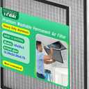  Air Filter, MERV-11 Rated Electrostatic Filter, Washable and Reusable Furnace Filter, Lifetime Durable, 2-Pack,(Actual Size: 15.50 x 24.50 x 0.75 inches)