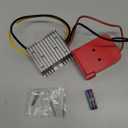 18V to 12V Azocek Step Down Converter Compatible with Milwaukee 18V Battery, Upgraded Power Wheel Battery Adapter with Overdischarge and Switch, 240W Voltage Regulator 12V 20A Buck Converter (Red for MK)