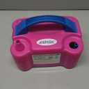 AGPTEK Electric Air Balloon Pump, 110V 600W Rose Red Portable Dual Nozzle Inflator/Blower for Party Decoration