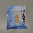 Doc Miller Ankle Brace for Women & Men  Ankle Compression Sleeve, Toeless Foot & Ankle Support for Plantar Fasciitis, Arthritis, Achilles Tendonitis, Sprained Ankle, Swelling & Recovery (1 Pair) (Medium, Skin/Nude)