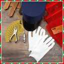 Christmas Polar Themed Conductor Costume Accessories Adults Train Conductor Engineer Costume Supplies Bulk