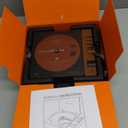 Syitren R300 CD Player Portable Bluetooth Desktop Retro CD Players for Home,Without Speakers, Rechargeble Battery Small Compact Vintage CD Player,SPDIF Out,Brown