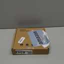 CANEOE Led Ceiling Light Fixture,4500K Modern Hallway Light fixtures Ceiling Lighting,White Square Close to Ceiling Lights for Bathroom Bedroom Kitchen Balcony Stair Small Ceiling Lamp (White, 4500K) (1 Pack)