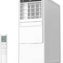 DOMANKI 12000 BTU Portable Air Conditioners for Room up to 500 sq.ft, 3-in-1 Free Standing Quiet Portable AC Unit with Fan & Dehumidifier, Remote Control, Sleep Mode/24h Timer, 4 Speed, Auto Swing