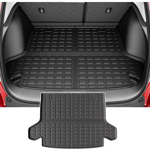 powoq Cargo Liner Compatible with 2023-2026 Honda HRV Car Trunk Mat TPE Cargo Mat Replacement for 2023-2026 Honda HRV Accessories