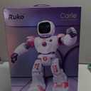 Ruko 1088 Smart Robot Toys for Kids, Large STEM Programmable Interactive RC Robot with Voice Control, App Control, Gifts for Boys & Girls Age 4 5 6 7 8 9, Pink