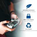 Hixon 1.5V USB Rechargeable Lithium Batteries AA Size,2550mWh Double AA Rechargeable Battery,Charges 1.5 Hours, Over 1500 Cycles, 4-in-1 USB-A to USB-C Charging Cable, LED Charge Indicator4-Pack