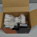 Twinkle Star 600 LED Window Curtain String Light for Wedding Party Home Garden Bedroom Outdoor Indoor Wall, Warm White