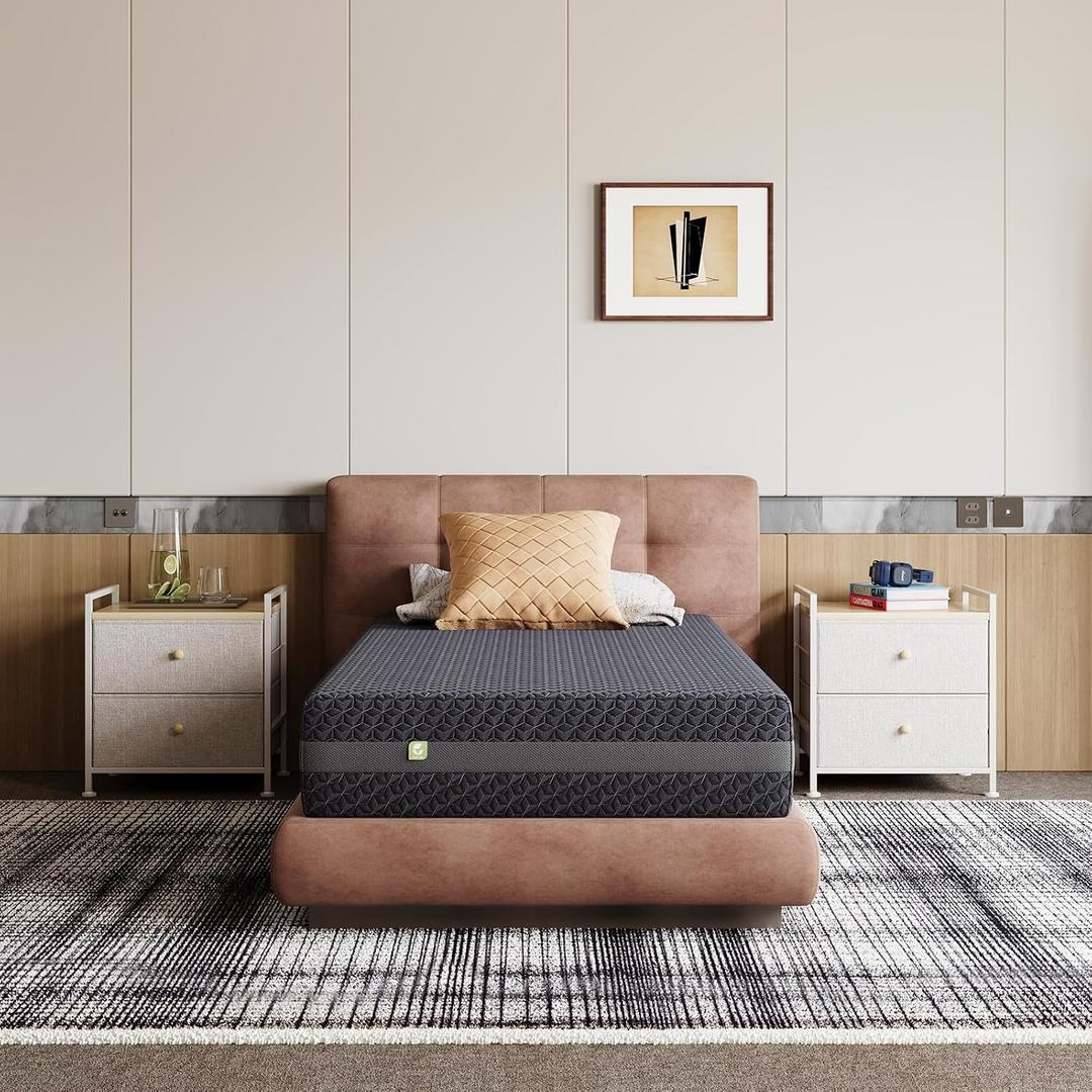 Novilla 8 Inch Twin Size Mattress, Mattress Twin Gel Memory Foam in a Box