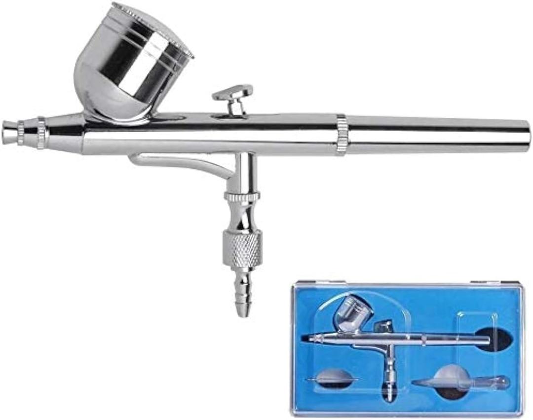 GotHobby 0.3mm Gravity Feed Dual-Action Airbrush Paint Spray Gun Kit Set