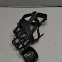 BARKLESS Basket Muzzle for Large Dogs, Humane Muzzle to Prevent Biting and Scavenging, Snap-on Treat Cover Helps Dogs Acclimatize Mouth Cover, Adjustable Mouth Guard for Positive Training, Grooming (Black)