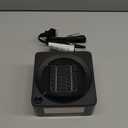 Gaiatop Mini Space Heater, Lightweight PTC Ceramic Fast Heating 500W Energy Efficient for Indoor Use, Overheating & 45° Tip-Over Protection, Portable Desk Electric Heaters for Office Home Black