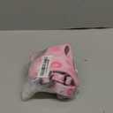 Dog Harness and Leash Set, Adjustable Dog Harness, Dog Leash, No Pull No Choke Puppy Harnesses for Walking Training for Small Medium Pet (Strawberries, S(Chest 13-19", Neck 9.5-13.1"))